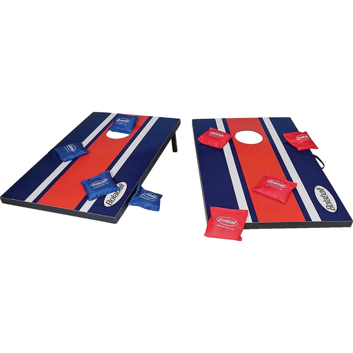 Ergode Bolaball MDF Board Bean Bag Toss Cornhole Game Set