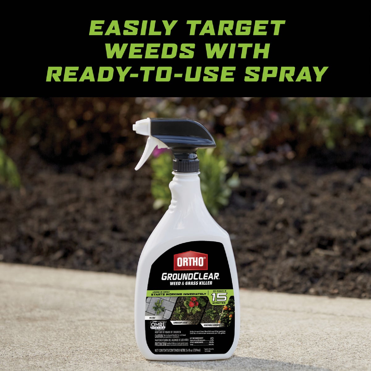 Ortho GroundClear 24 Oz. Trigger Spray Weed & Grass Killer Image 6