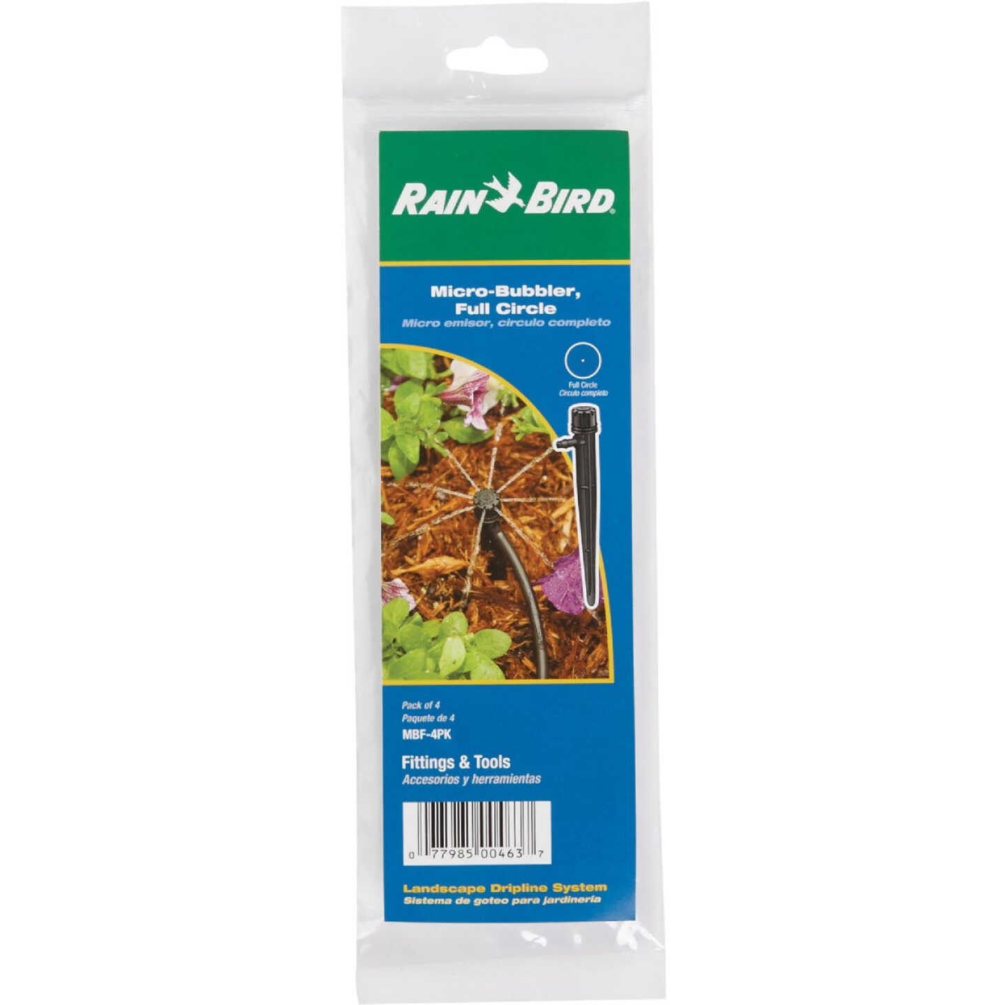 Rain Bird Full Circle Adjustable Micro-Bubbler (4-Pack) Image 1