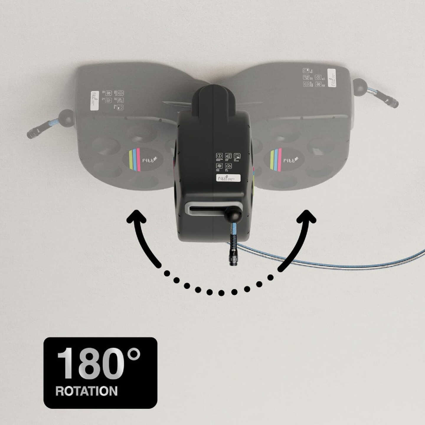 Fitt Spreel 100 Ft. Auto Hose Reel Image 2