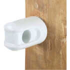 Dare Screw-In White Porcelain Electric Fence Insulator Image 1