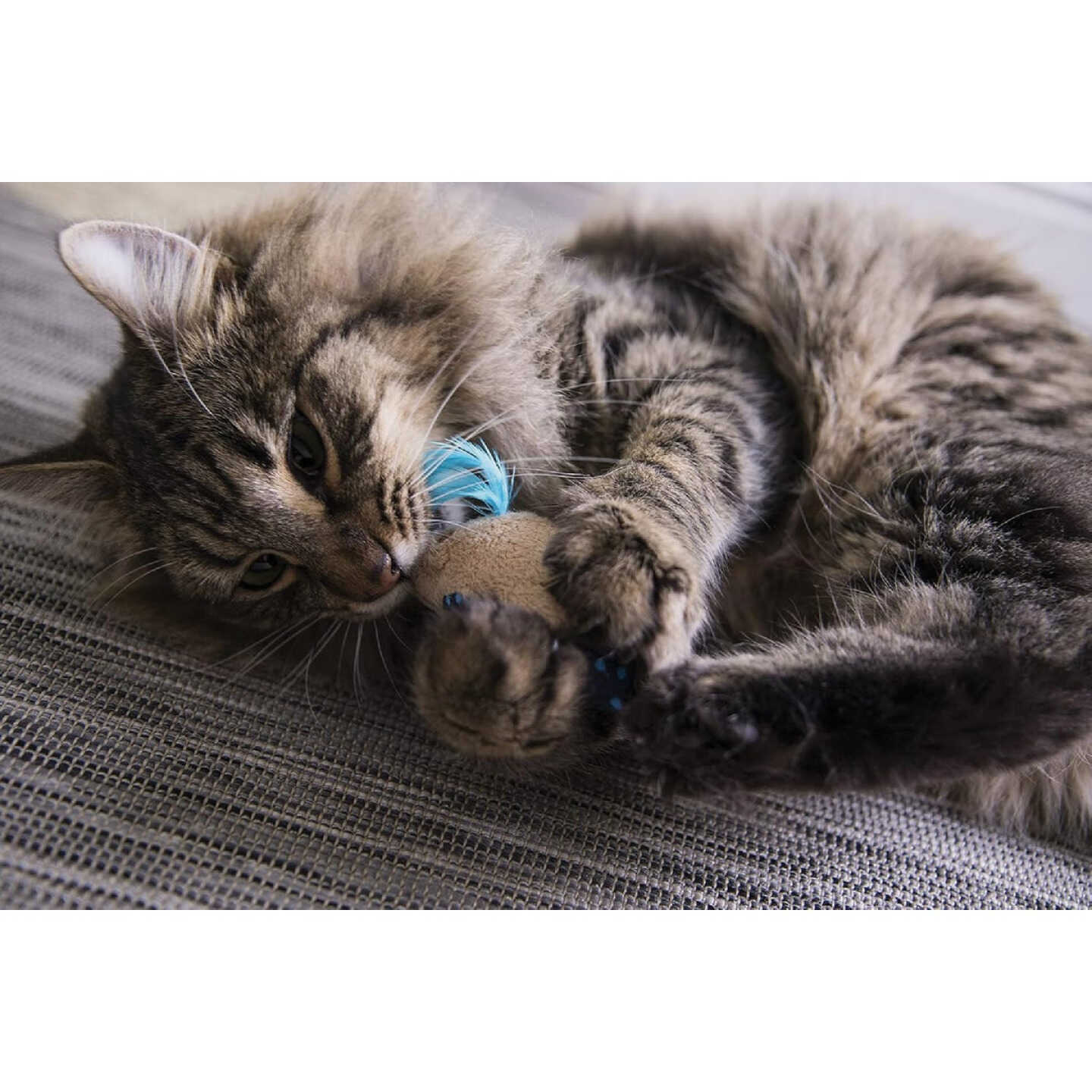 SmartyKat Mouse Mates Plush Catnip Cat Toy (2-Pack) Image 2