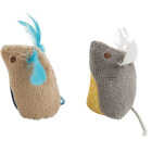 SmartyKat Mouse Mates Plush Catnip Cat Toy (2-Pack) Image 3