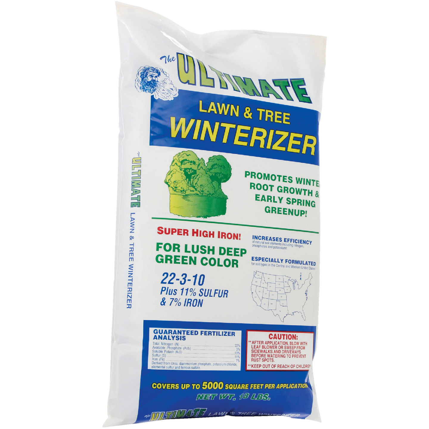 Ultimate 18 Lb. 5000 Sq. Ft. 22-3-10 Lawn And Tree Winterizer Fall Fertilizer Image 4