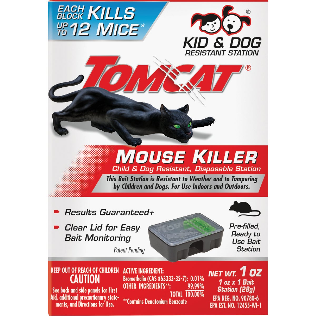 TOMCAT Disposable Bait Station Mouse Killer Image 2