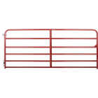 Tarter 50 In. H. x 10 Ft. L. x 1-3/4 In. Tube Diameter Red Economy Tube Gate Image 1