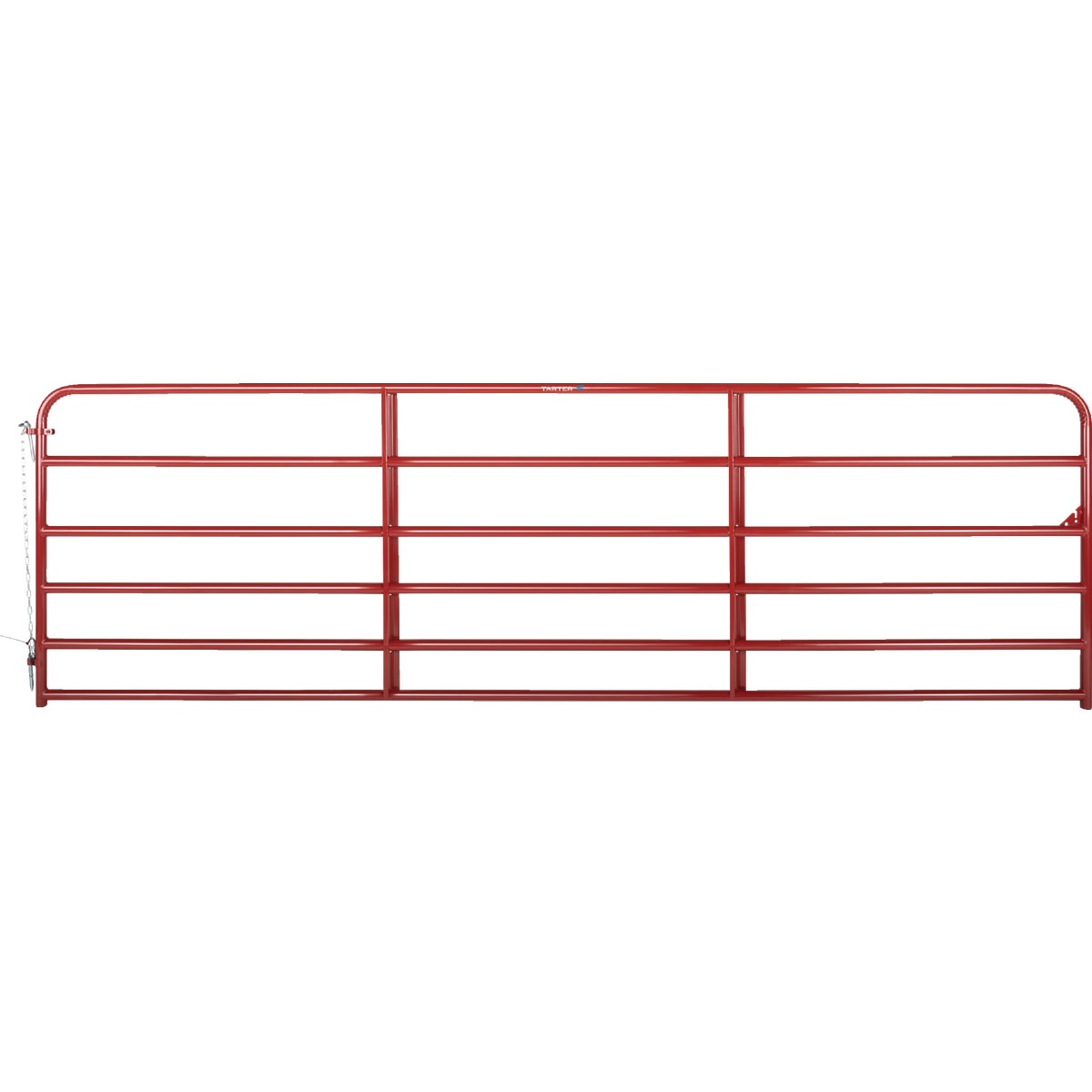 Tarter 50 In. H. x 14 Ft. L. x 1-3/4 In. Tube Diameter Red Economy Tube Gate