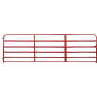 Tarter 50 In. H. x 14 Ft. L. x 1-3/4 In. Tube Diameter Red Economy Tube Gate Image 1