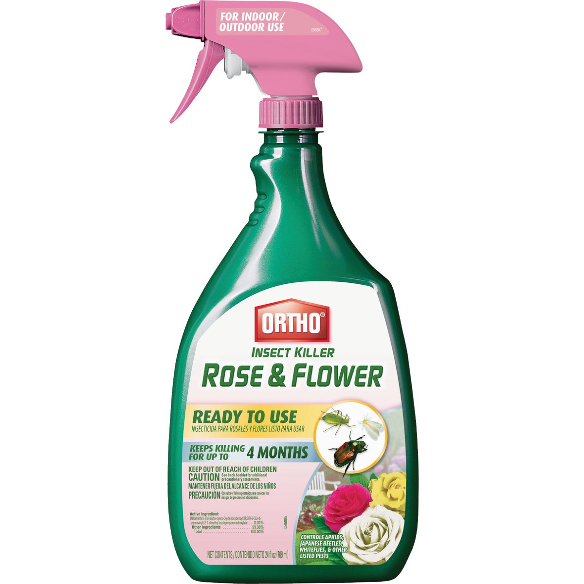 Ortho 24 Oz. Ready To Use Trigger Spray Rose & Flower Insect Killer Image 1