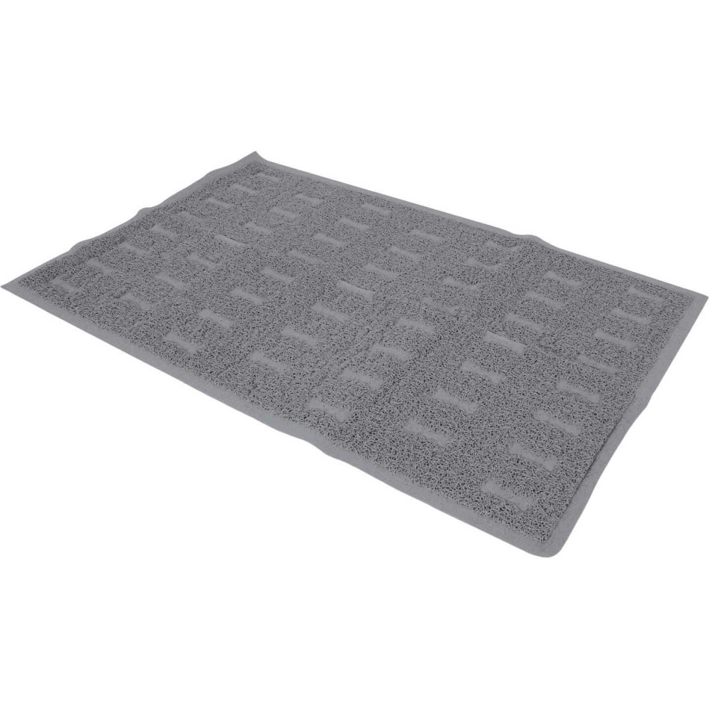 Aspen Pet 35 In. x 23 In. Plastic Pet Feeding Mat Image 1