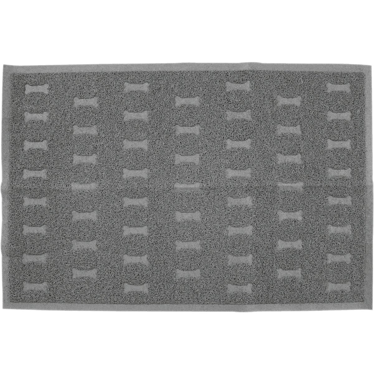 Aspen Pet 35 In. x 23 In. Plastic Pet Feeding Mat Image 2