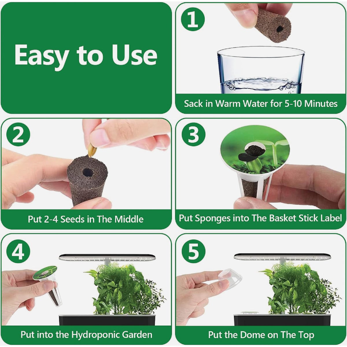 AeroGarden Grow Anything 6-Seed Pod Kit Image 2