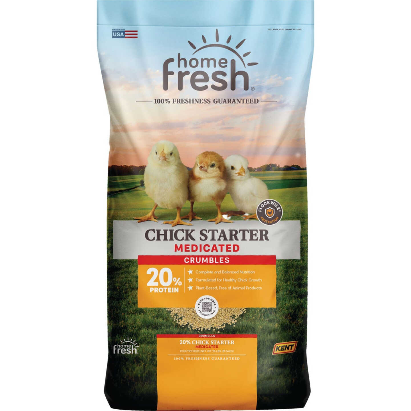 Kent Home Fresh 25 Lb. Poultry Starter Crumble Image 1