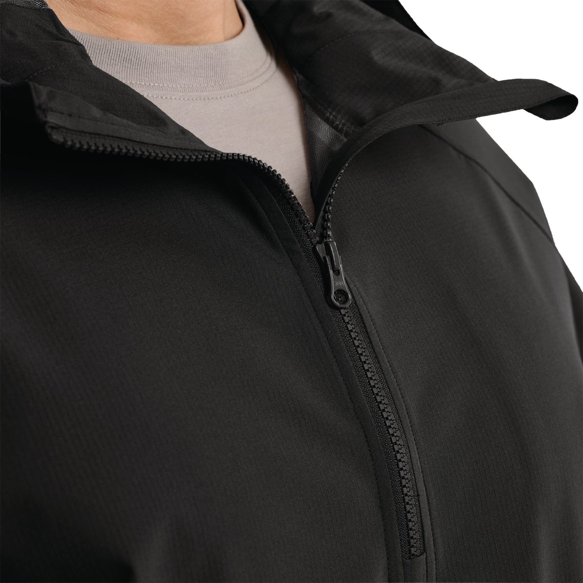 Berne Weather Warrior Men's XL Black Packable Rain Jacket Image 2