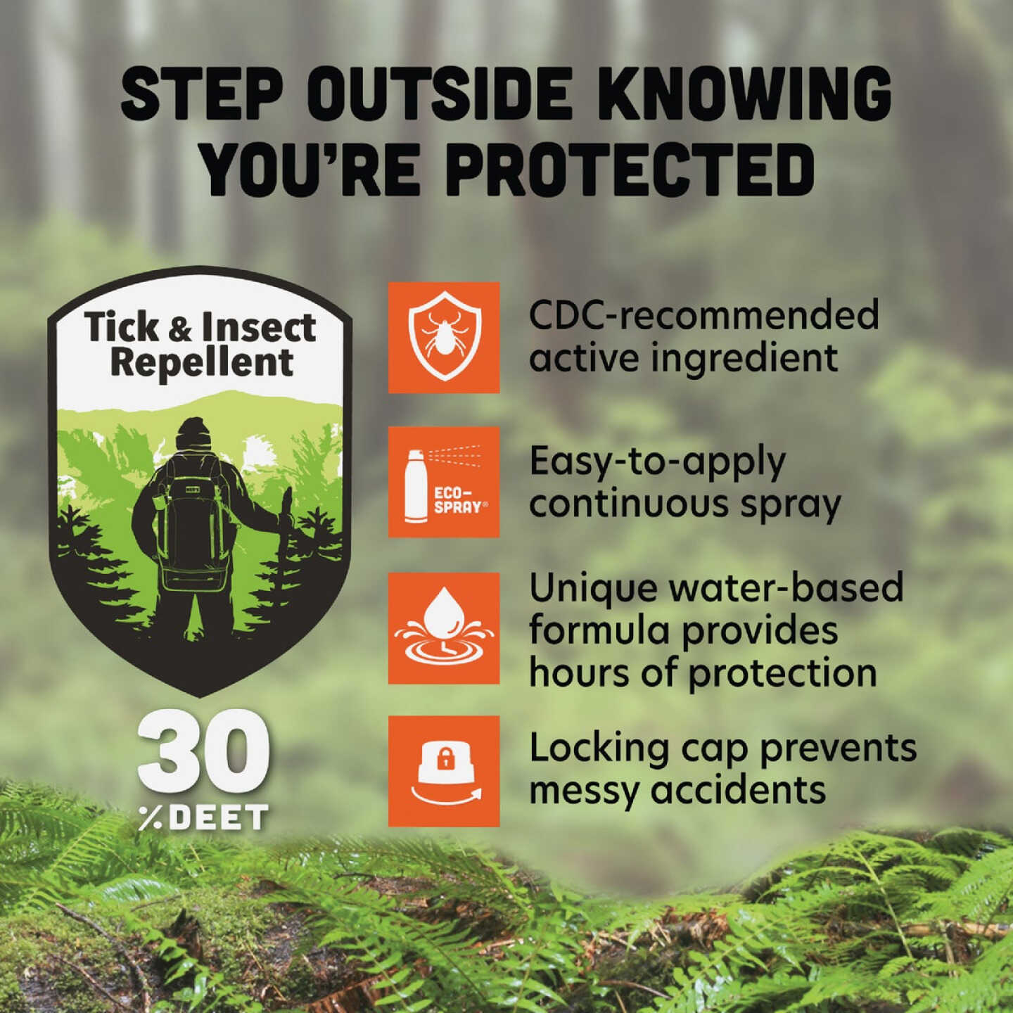 Ben's 30% Deet 6 Oz. Insect Repellent Aerosol Spray Image 5
