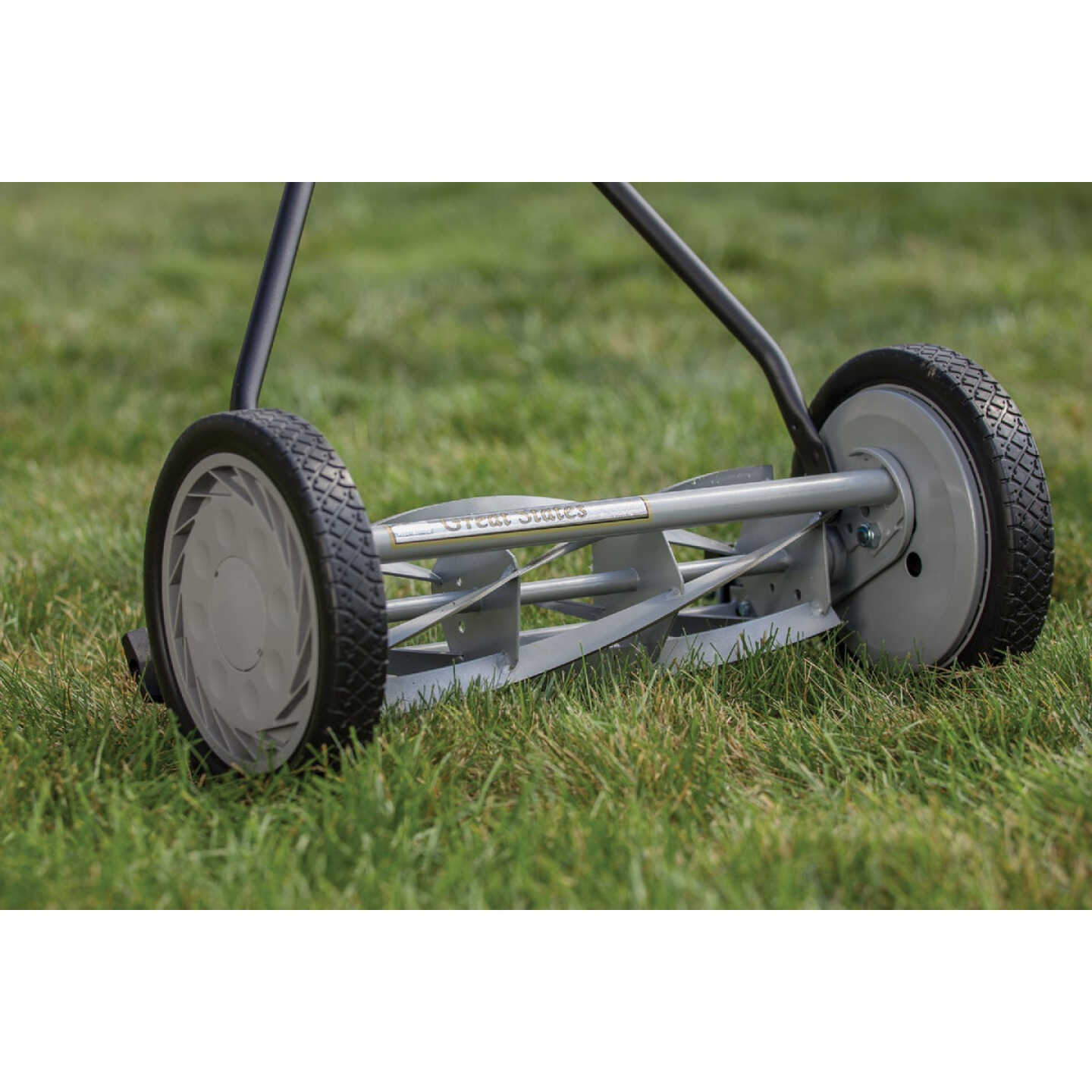 Great States 16 In. Push Reel Lawn Mower Image 4