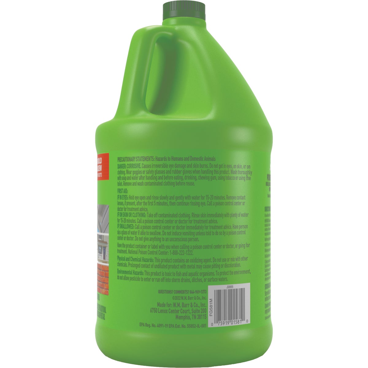 Mold Armor 1 Gal. E-Z Siding & House Pressure Washer Concentrate with Microban Image 7