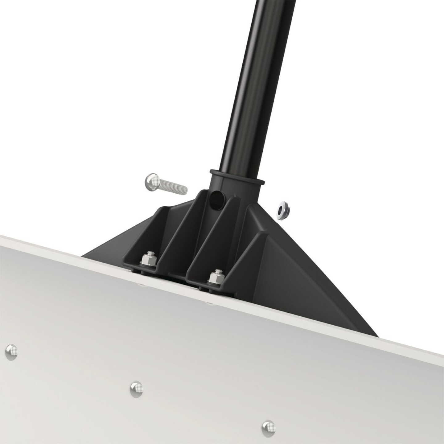 Suncast 30 In. Ultra High Molecular Weight Steel & Resin Snow Pusher Image 6