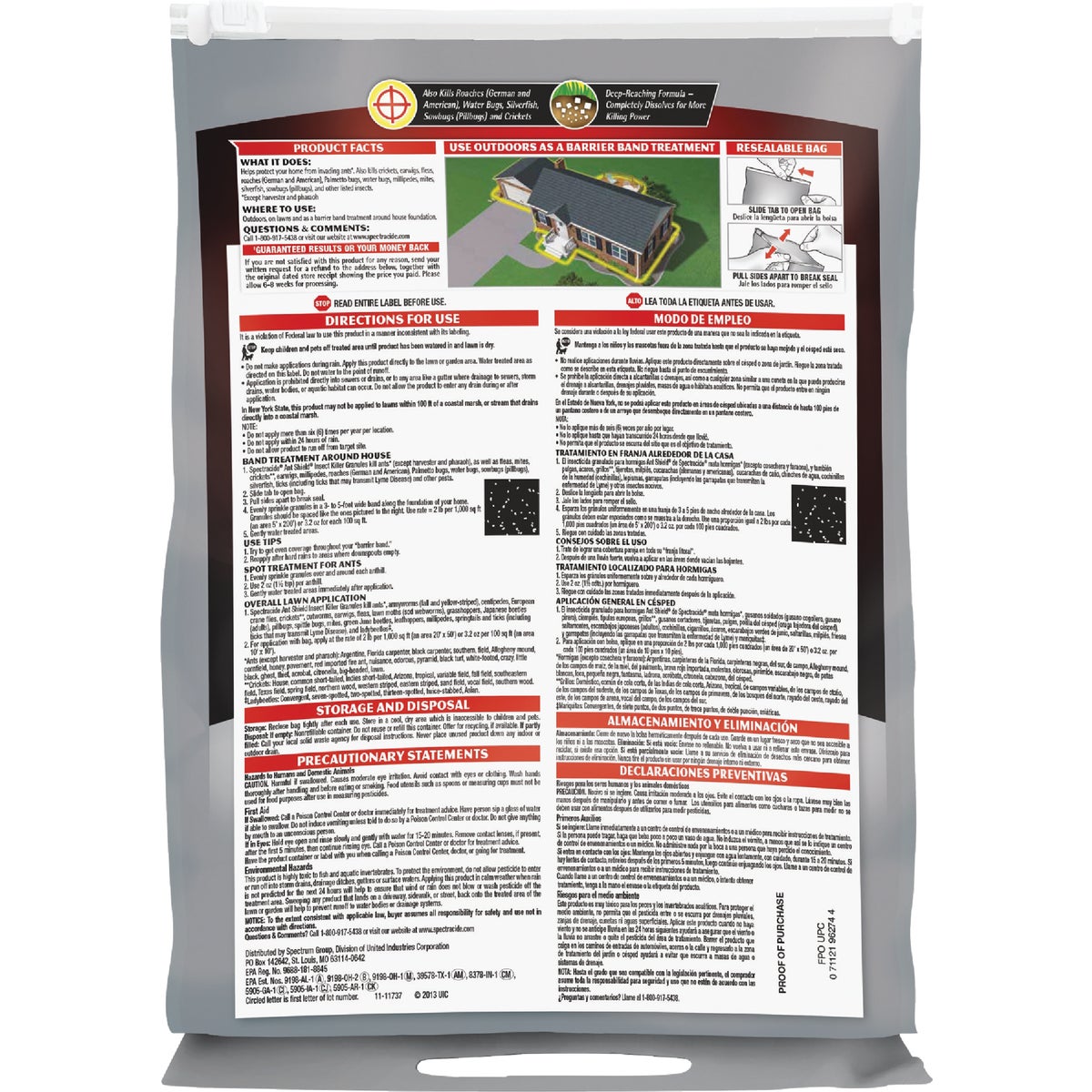 Spectracide Ant Shield 3 Lb. Ready To Use Granules Ant & Roach Killer Image 3