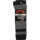 Railroad Sock Men's Black Stripe Wool Sock Image 2