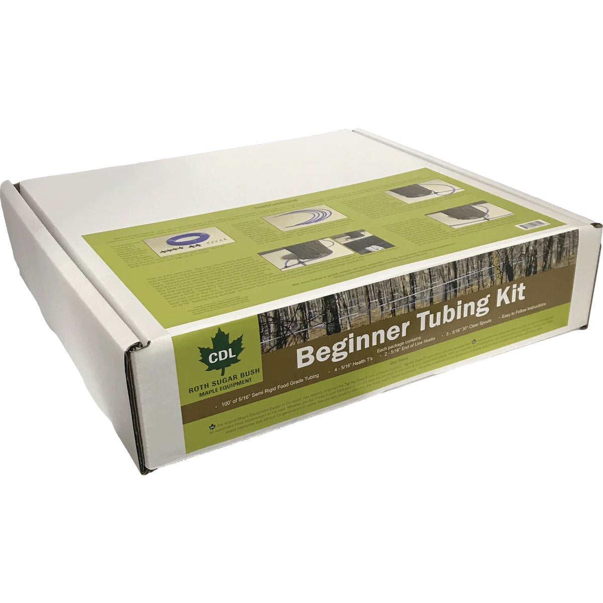 CDL 5-Tap Maple Sap Beginner Tubing Kit Image 3