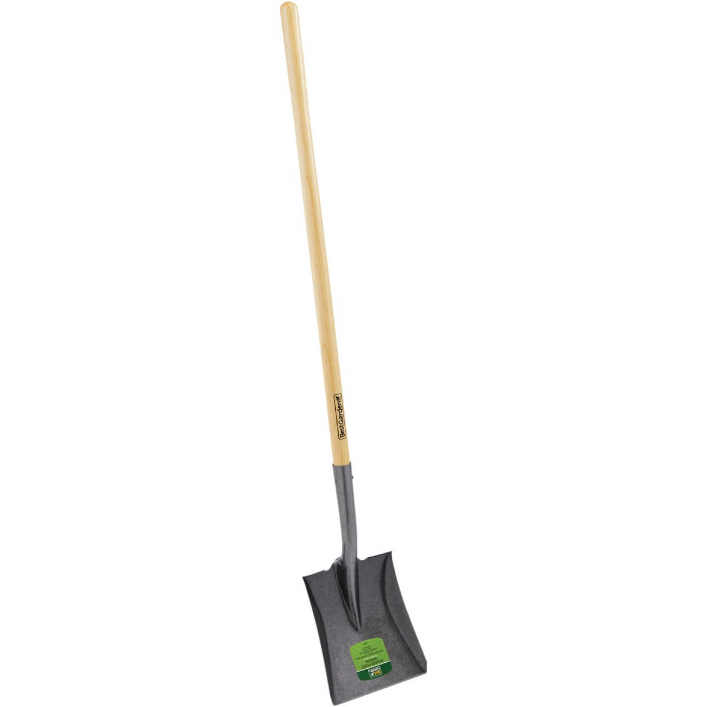 Best Garden 44 In. Wood Handle Square Point Shovel Image 1