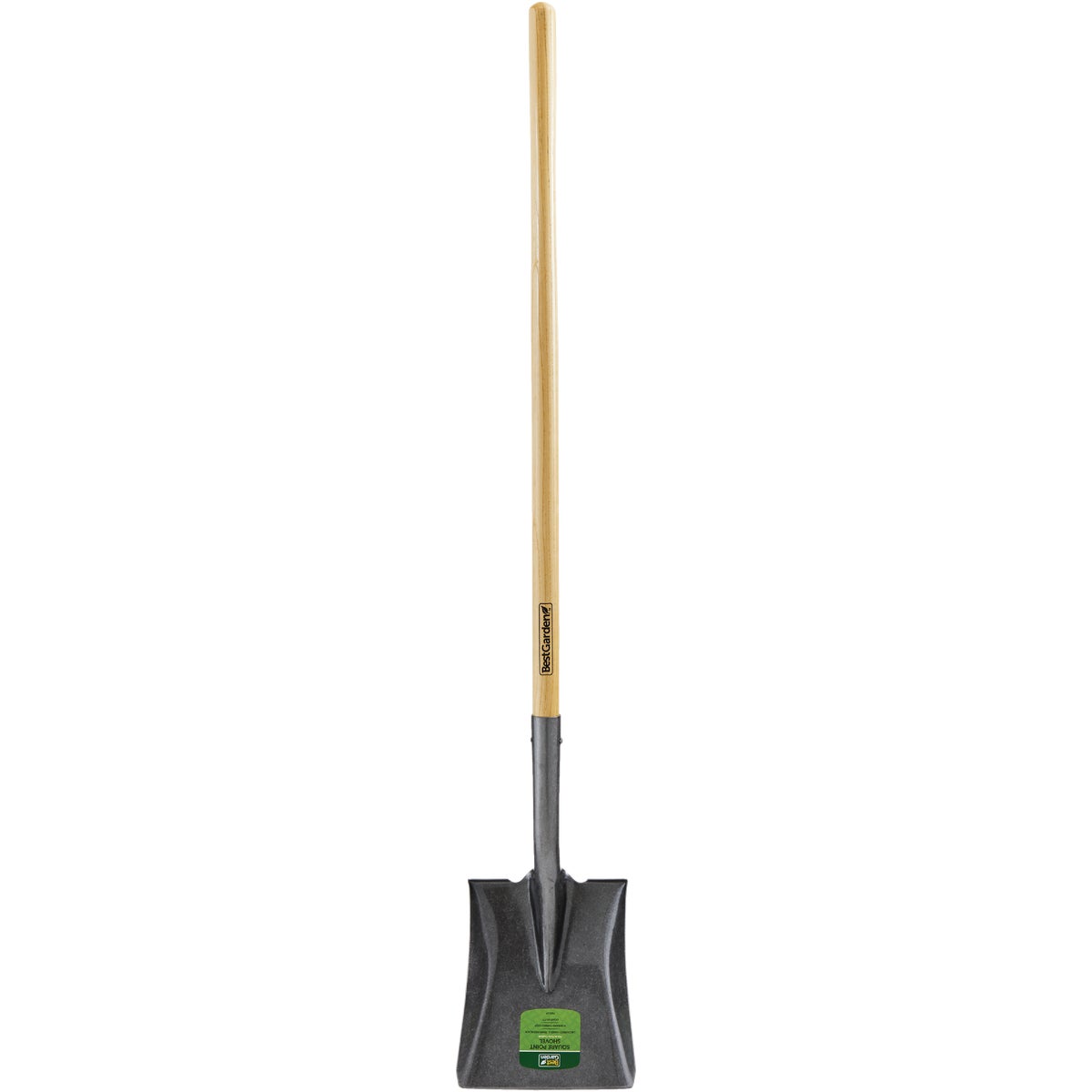 Best Garden 44 In. Wood Handle Square Point Shovel Image 2
