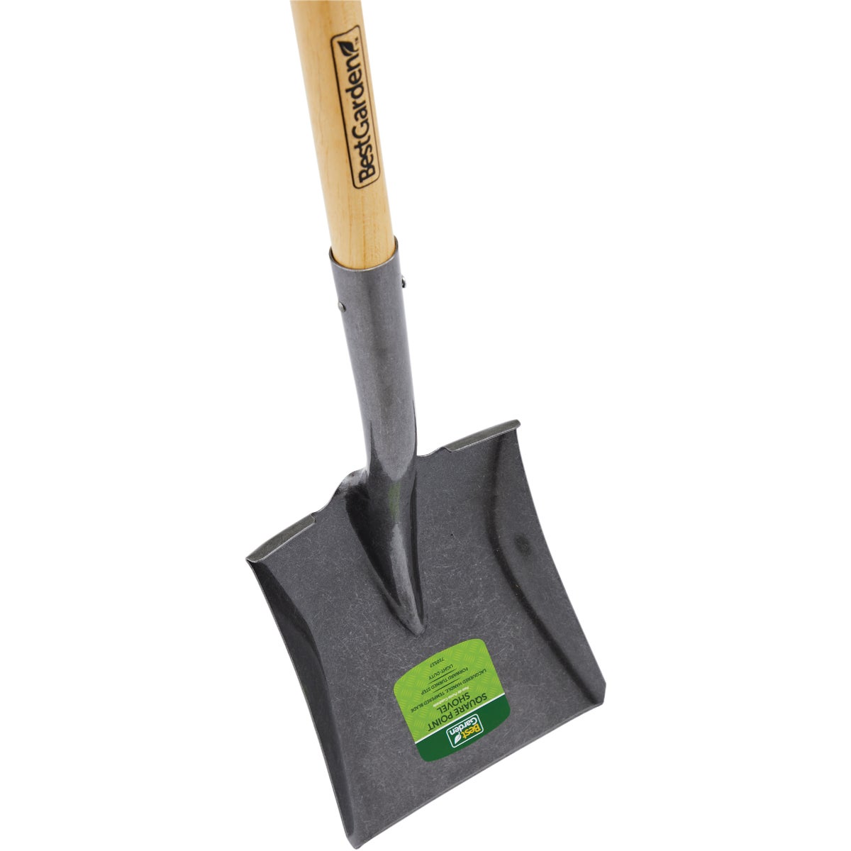 Best Garden 44 In. Wood Handle Square Point Shovel Image 3