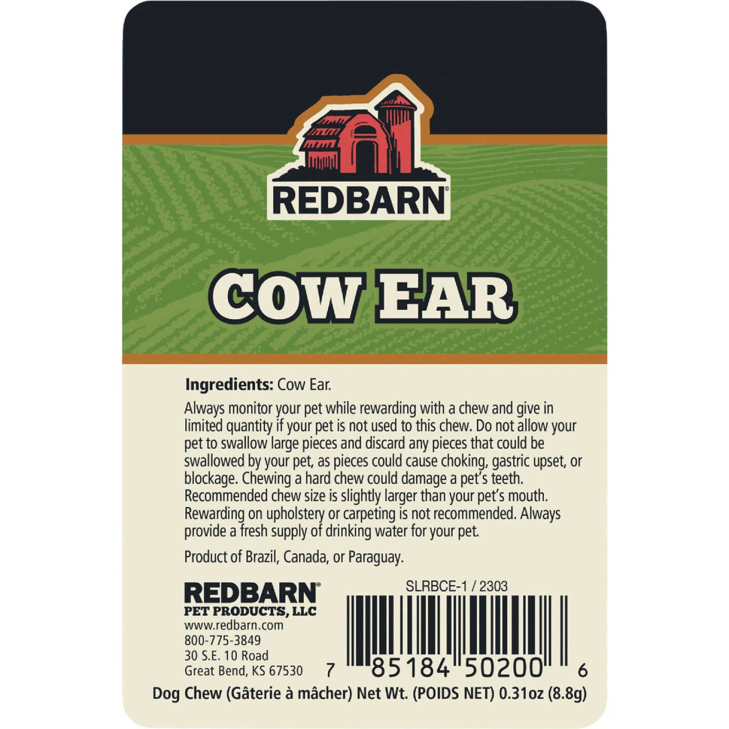 Redbarn Cow Ear Dog Treat Image 3