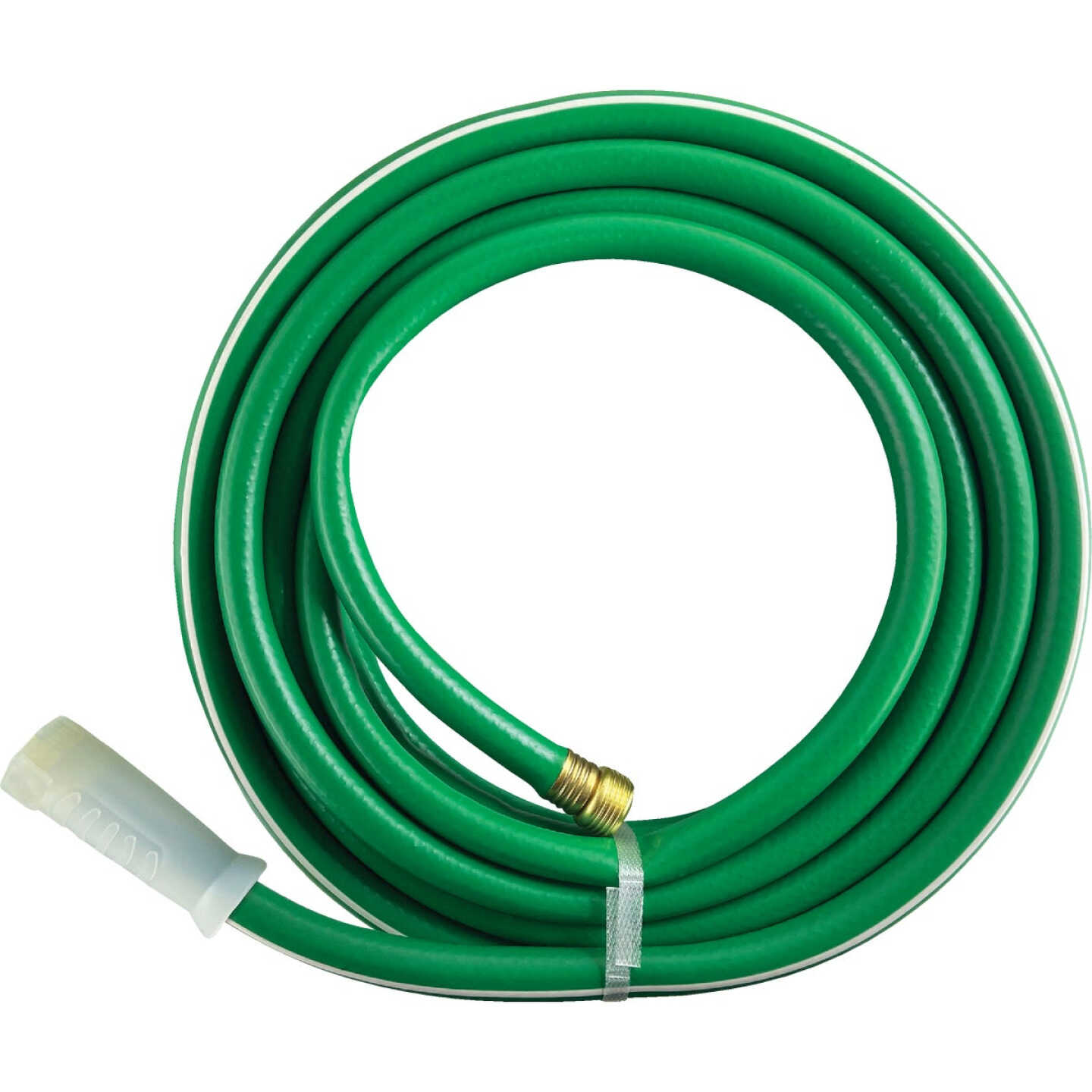 Best Garden 5/8 In. Dia. x 25 Ft. L. Medium-Duty Vinyl Garden Hose with Guard-N-Grip Image 2