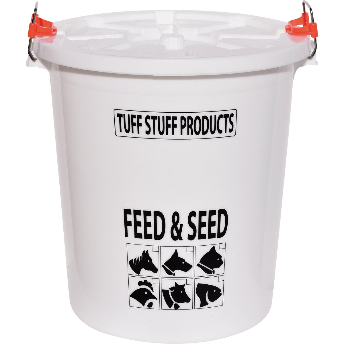 Tuff Stuff 26.5 Gal./130 Lb. Feed & Seed Storage Tub with Lid