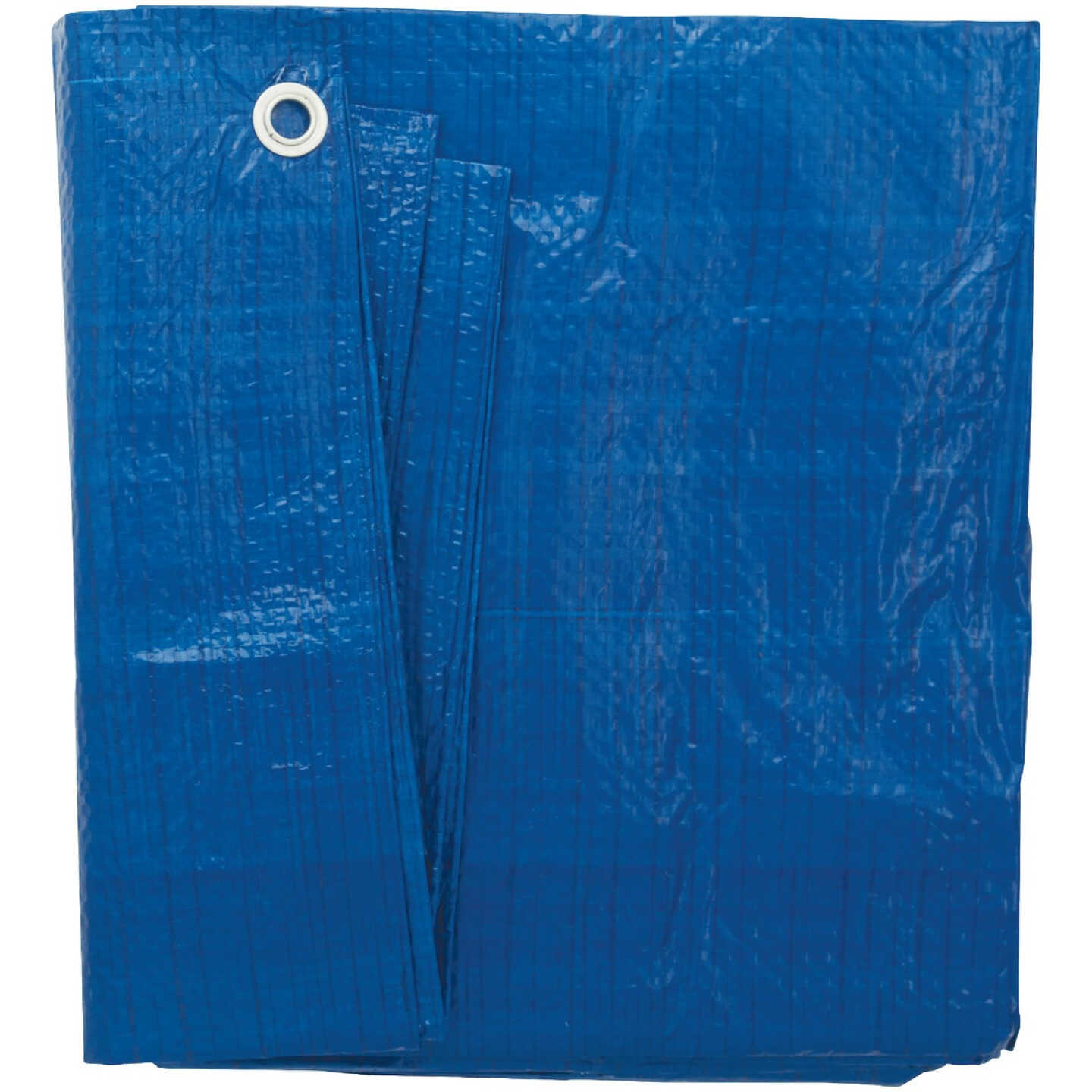 Do it Best Blue Woven 6 Ft. x 8 Ft. General Purpose Tarp Image 2