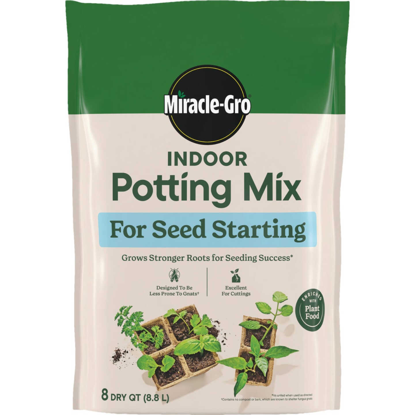 Miracle-Gro 8 Qt. Indoor Seed Starting Potting Mix Image 1