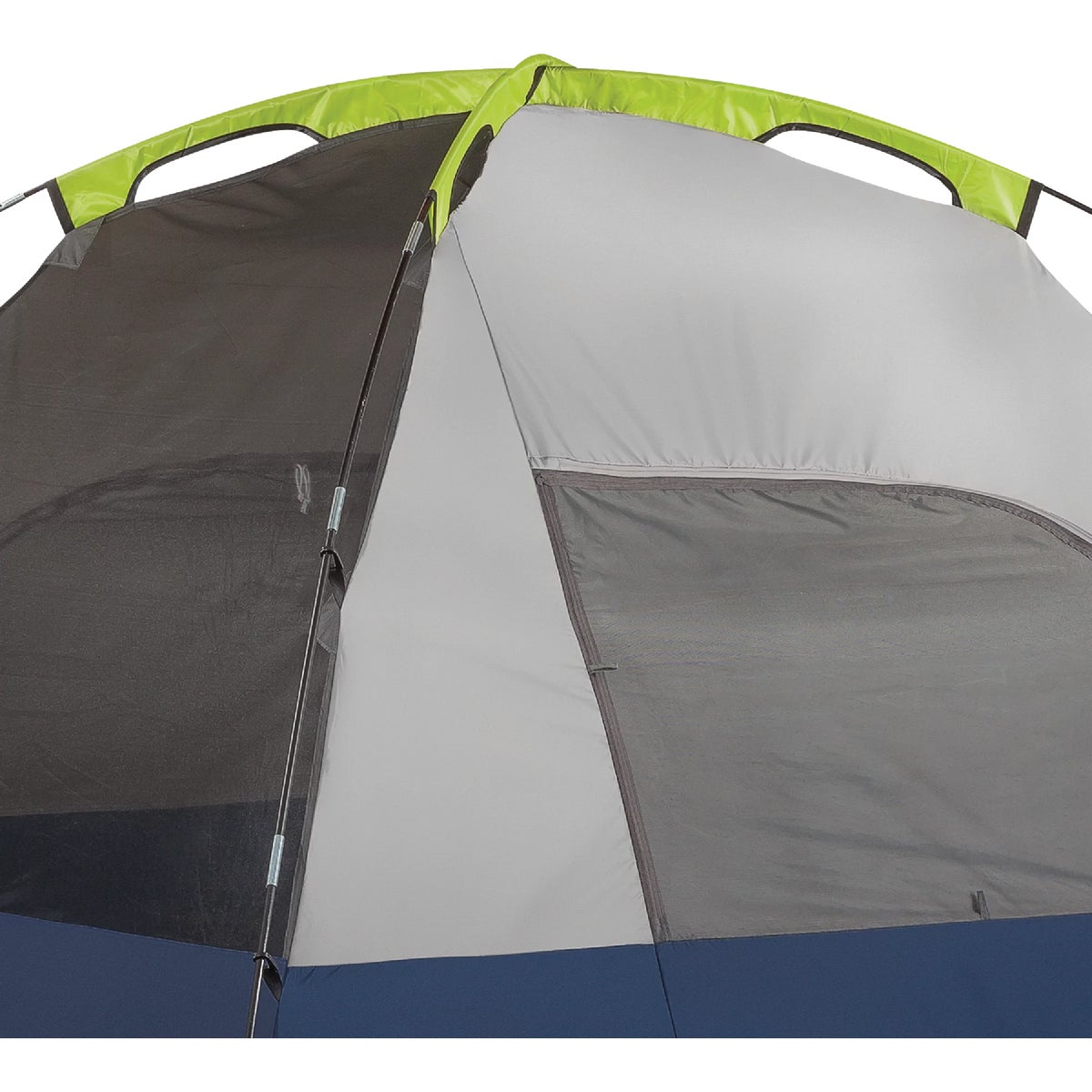 Coleman Sundome 6-Person Dome Tent, Navy & Gray Image 8