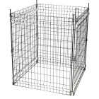 Best Garden 36 In. W. x 44 In. H. Black Powder-Coated Steel Multi Purpose Fence Panel Image 3