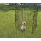 Best Garden 36 In. W. x 44 In. H. Black Powder-Coated Steel Multi Purpose Fence Panel Image 2