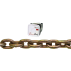 Campbell 3/8 In. 45 Ft. Yellow Chromate Finished Heat Treated Carbon Steel Coil Chain Image 1