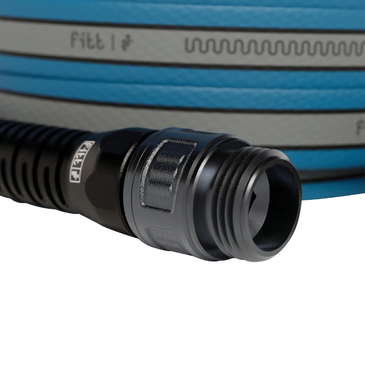 FITT HIFLO 1/2 In. x 25 Ft. Lightweight & Compact Garden Hose Image 1