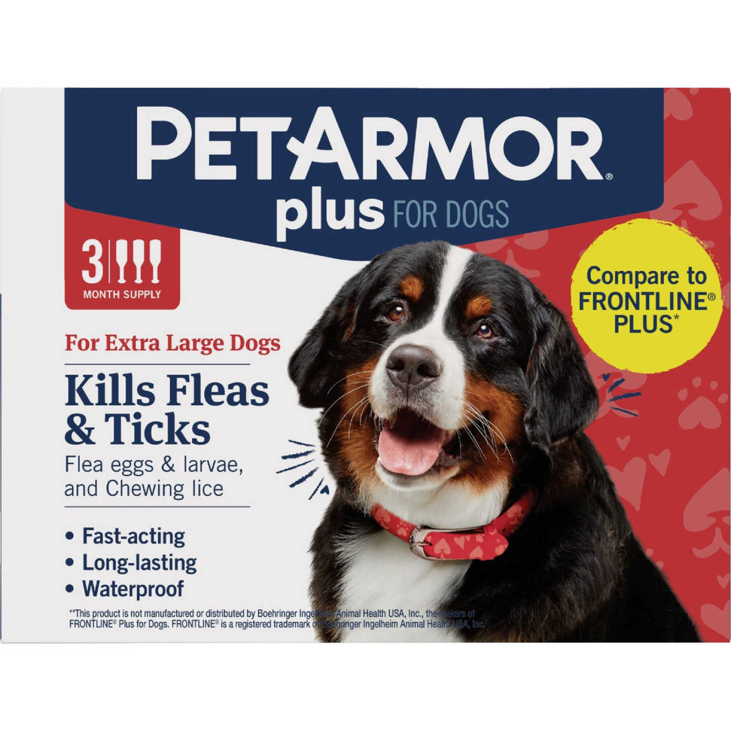 PetArmor Plus For Dogs 88 to 123 Lb. Flea & Tick Topical Treatment (3-Pack) Image 1