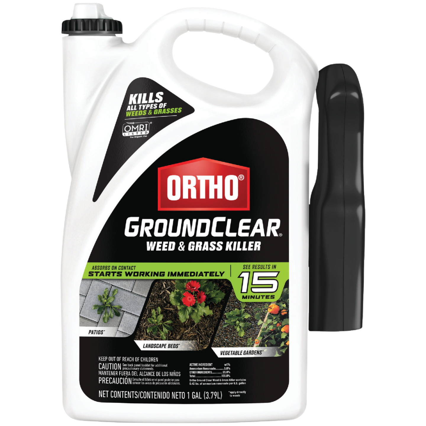 Ortho GroundClear 1 Gal. Ready-To-Use Trigger Spray Weed & Grass Killer Image 1