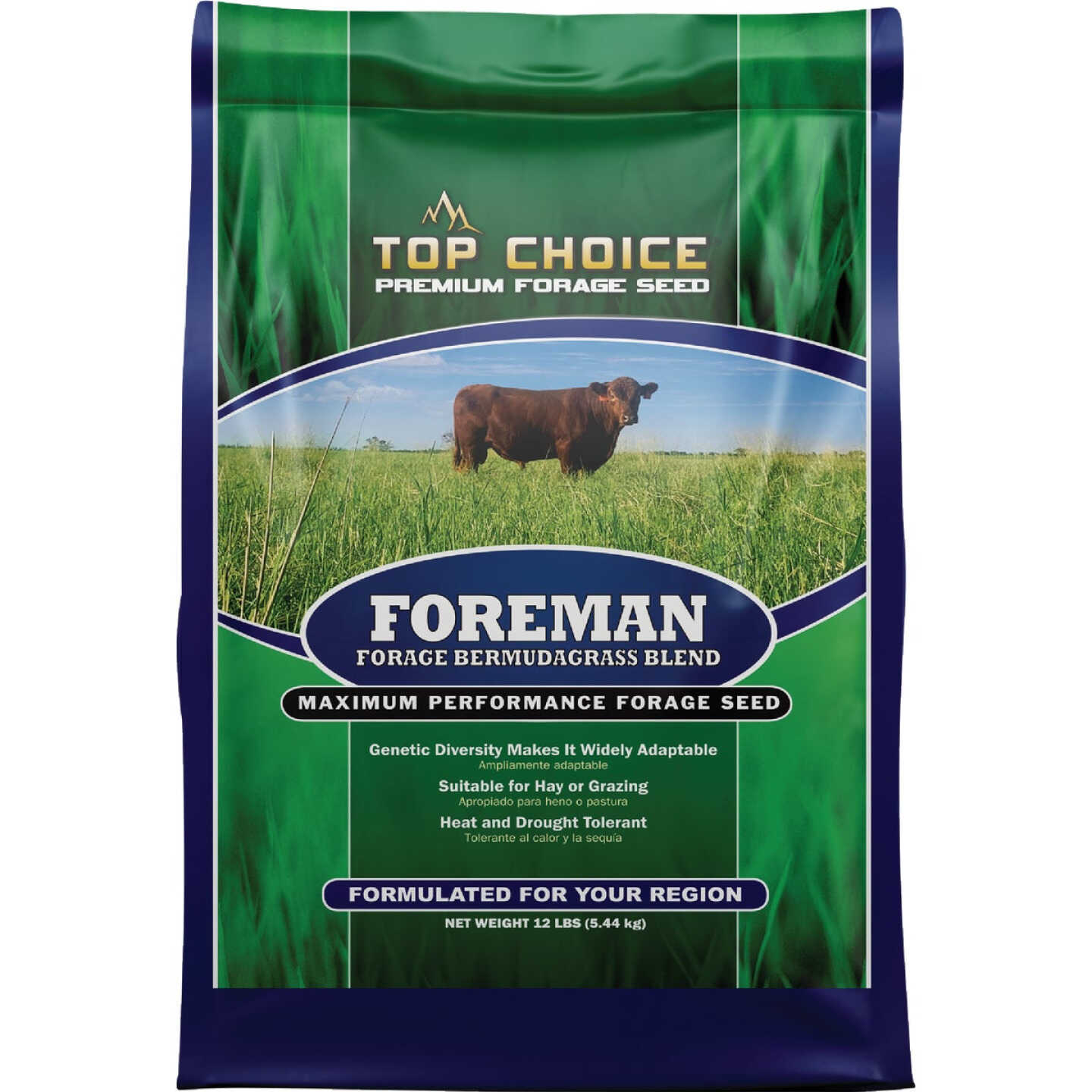 Mountain View Seeds 12 Lb. Foreman Bermudagrass Image 1