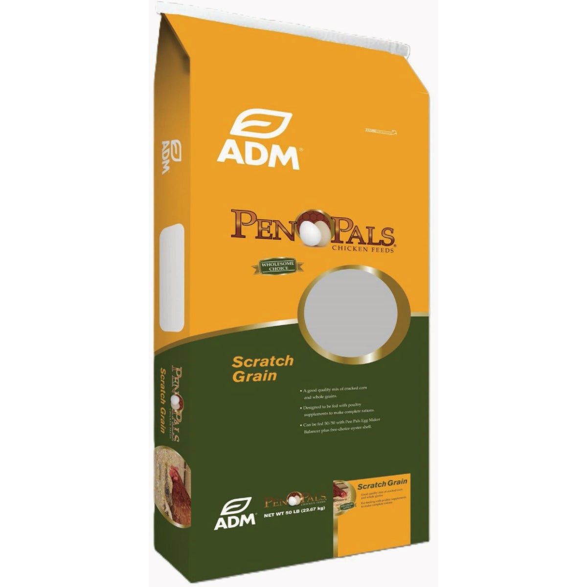 ADM Pen Pals 50 Lb. All-Star Scratch Poultry Grain Mix Image 1