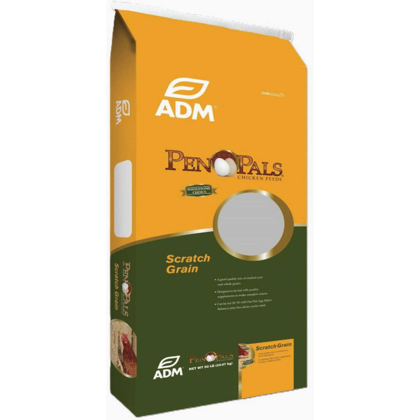 ADM Pen Pals 50 Lb. All-Star Scratch Poultry Grain Mix Image 1