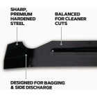 Oregon 21 In. DeWalt Battery Powered Push Mower Replacement Blade Image 3