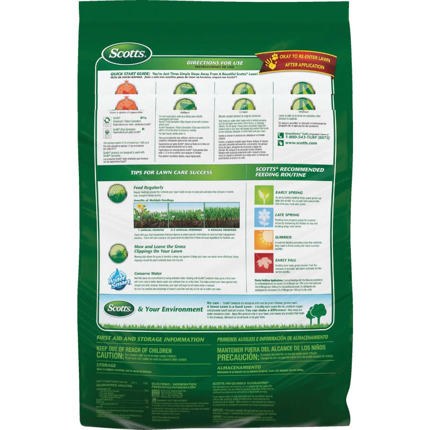 Scotts Turf Builder 15,000 Sq. Ft. Southern Lawn Food Image 8