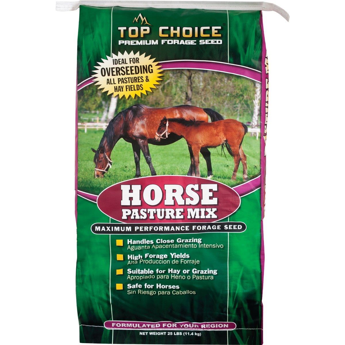 Top Choice 25 Lb. Horse Pasture Mix