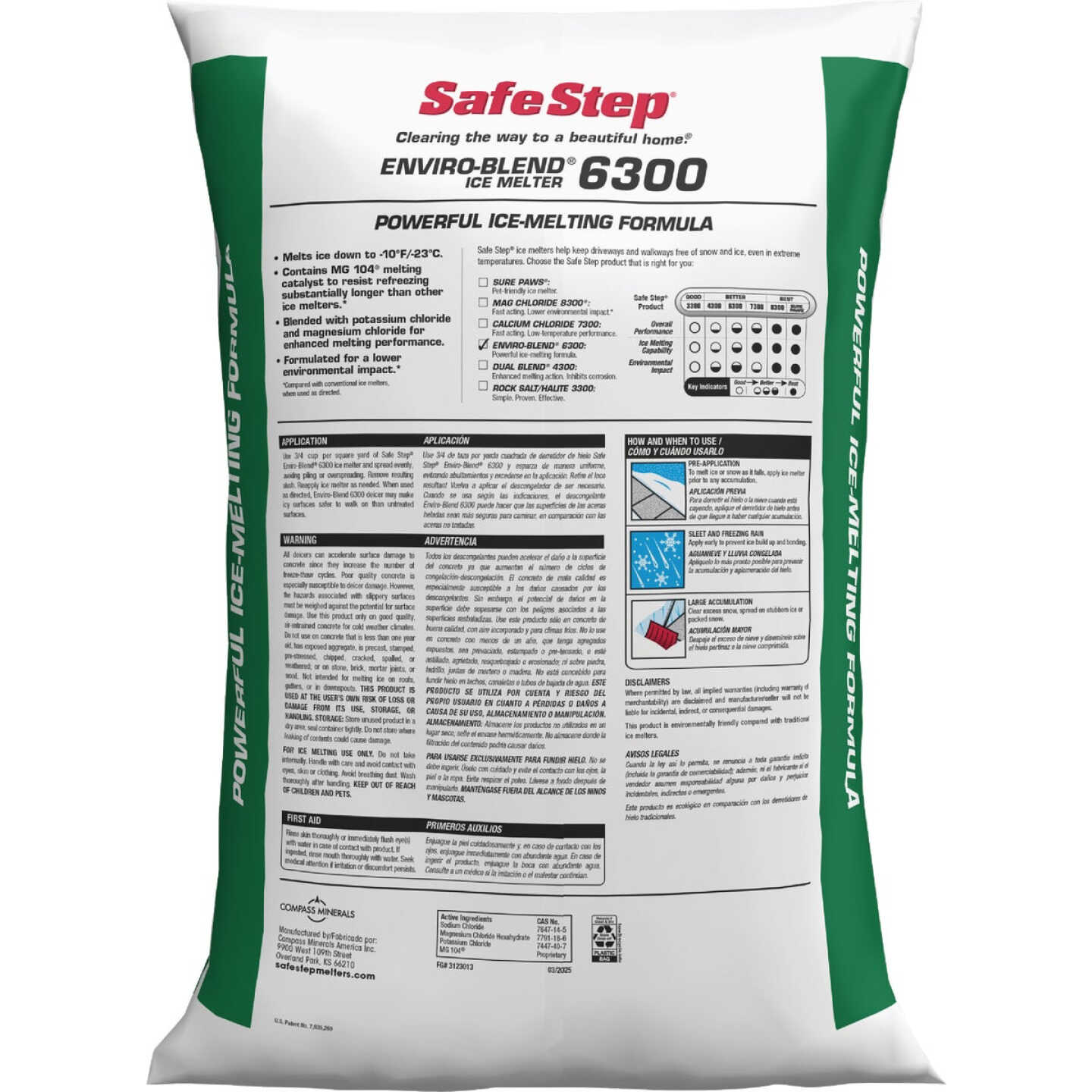 Safe Step Enviro-Blend 6300 50 Lb. Ice Melt Pellets Image 3