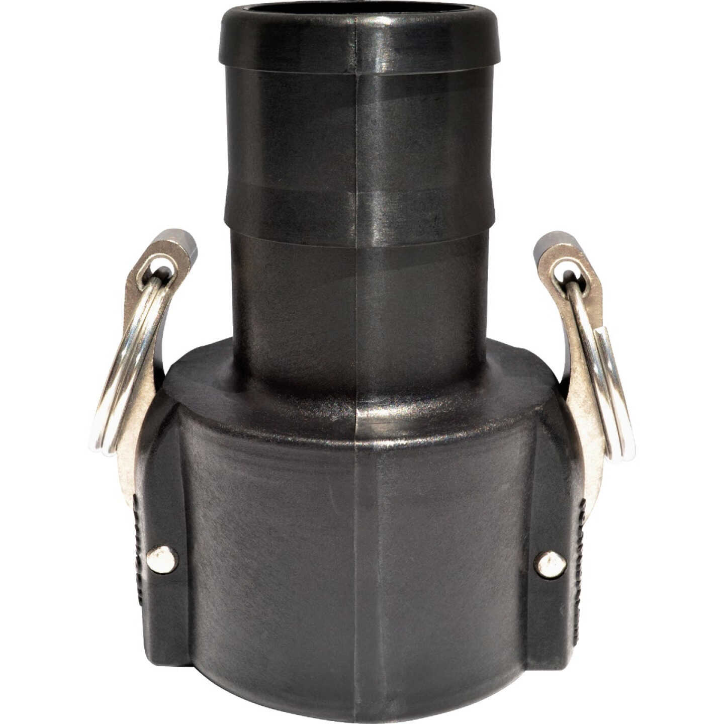 Green Leaf 1-1/2 In. Female Coupler x 1-1/2 In. Hose Barb No Lock Cam Lock C Image 1