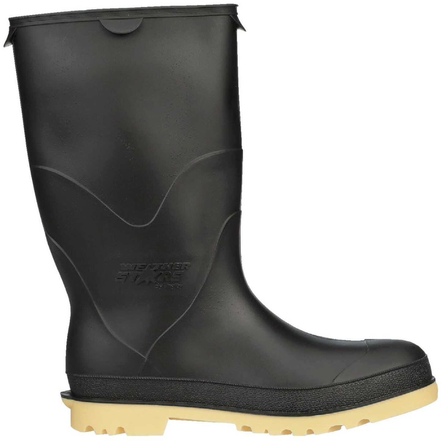 Tingley StormTracks Kids Size 1 Black Rain Boots Image 1