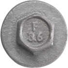 FastenMaster LedgerLok 0.305 In. x 3-5/8 In. Coarse Steel Hex-Head Ledger Board Fasteners (50 Ct. Box) Image 3